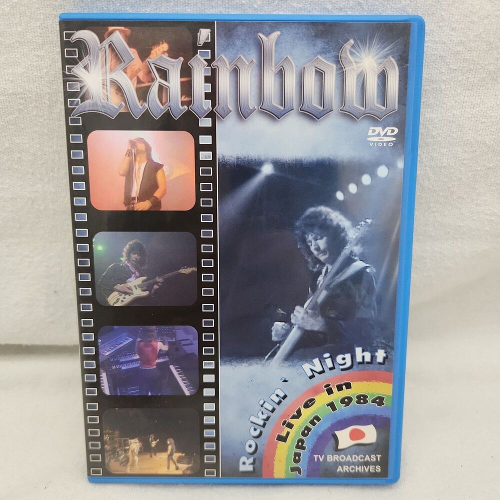 DVD Rainbow Rockin' Night Live In Japan 1984 XXL Media Hard Rock Music Live TV